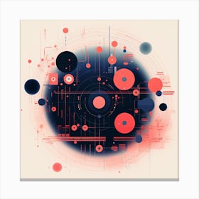 Abstract Circle 2 Canvas Print