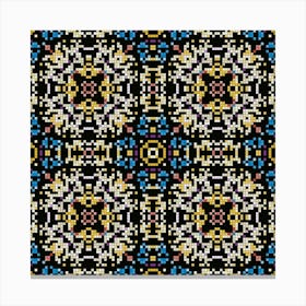 Pixel Pattern 4 Canvas Print