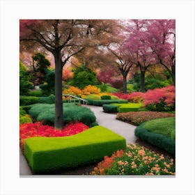 Garden In Bloom Canvas Print