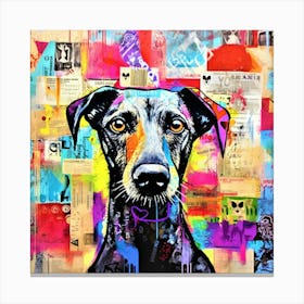 K 9 Hound - Canine Family Dogz Canvas Print