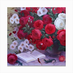 Red Roses Canvas Print