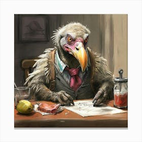 Vulture 13 Canvas Print