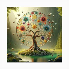 Tree Of Life 28 Canvas Print