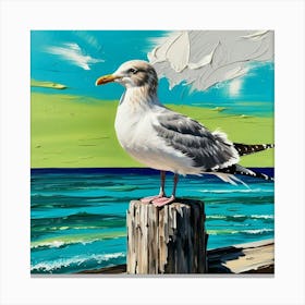 Seagull Canvas Print