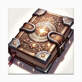 Book Of Magic Canvas Print