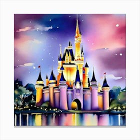 Cinderella Castle 53 Canvas Print