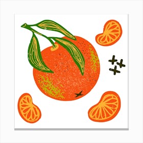 Oranges Canvas Print