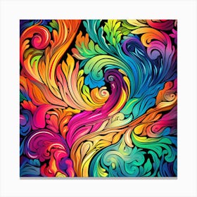 Colorful Abstract Background 1 Canvas Print