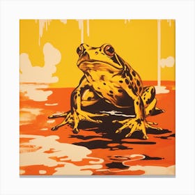 Frogs Canvas Print