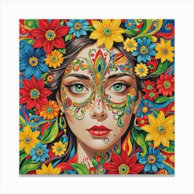 Day Of The Dead 2 Canvas Print