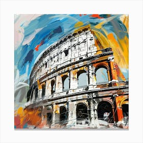 Colosseum Canvas Print