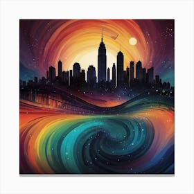 New York City Skyline Canvas Print