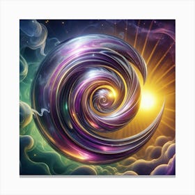 Spiral Spiral Canvas Print