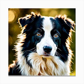 Border Collie Canvas Print