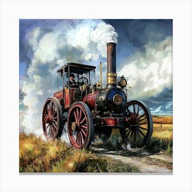 Steam Engine 2 Canvas Print