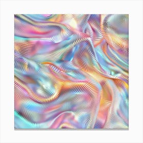 Holographic Background 3 Canvas Print
