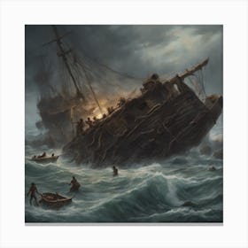 Shipwreck Canvas Print