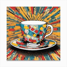 Tea Art 89 Canvas Print