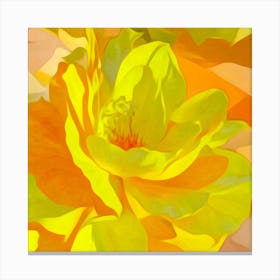 Yellow Flower Canvas Print
