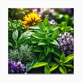 Herbs And Spices 4 Canvas Print