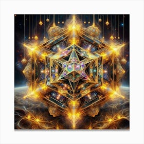 Quantum Field Canvas Print