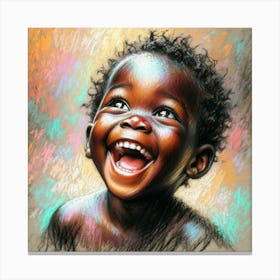 Gleeful Discovery Canvas Print