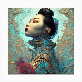 Chinese Woman Canvas Print