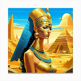 Egyptian Woman 2 Canvas Print