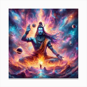 Lord Shiva 19 Canvas Print