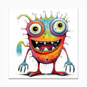 Monster 4 Canvas Print