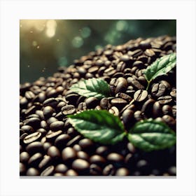 Coffee Beans 47 Canvas Print