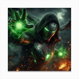 Infamous Ironman 2 Canvas Print