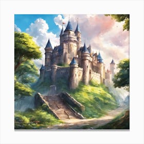 Fairytale Castle 21 Canvas Print