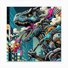 Tyrannosaurus 1 Canvas Print