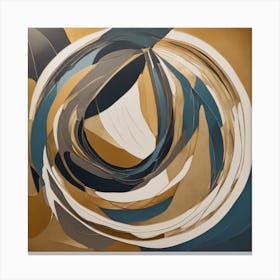 Abstract Swirl Canvas Print