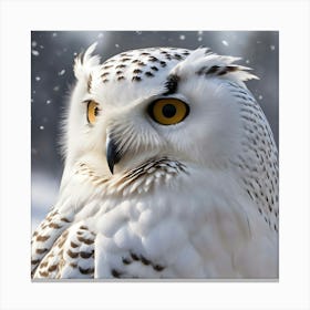 Snowy Owl 1 Canvas Print