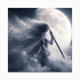 Female moonlight knight 5 Canvas Print