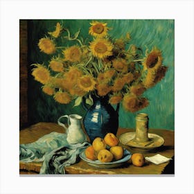 Van Gogh: Still Life, 1886 Vincent van Gogh 1 Canvas Print