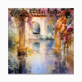 Enchanted Allure: Impressionistic Reverie Canvas Print