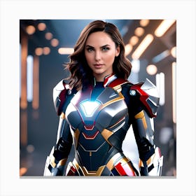 Iron Woman 2 Canvas Print