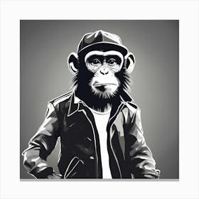 Monkey 707 Canvas Print