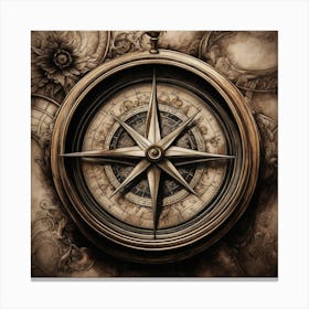 Compass 2 Canvas Print