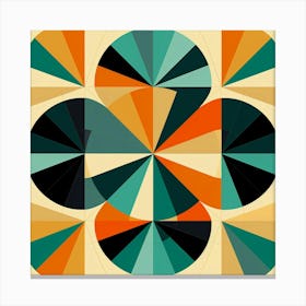 Abstract Geometric Pattern 52 Canvas Print