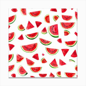 Watermelon Slices 4 Canvas Print