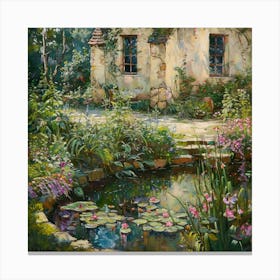 Cottage Dream Garden 7 Canvas Print