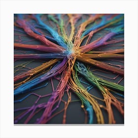 Neural Network 11 Canvas Print