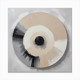 Disc wall art Canvas Print