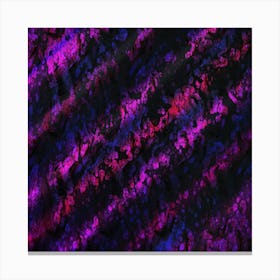 Purple And Blue Abstract Toile