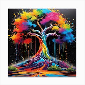 Tree Of Life 204 Canvas Print