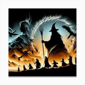 Lord of Rings Canvas Print